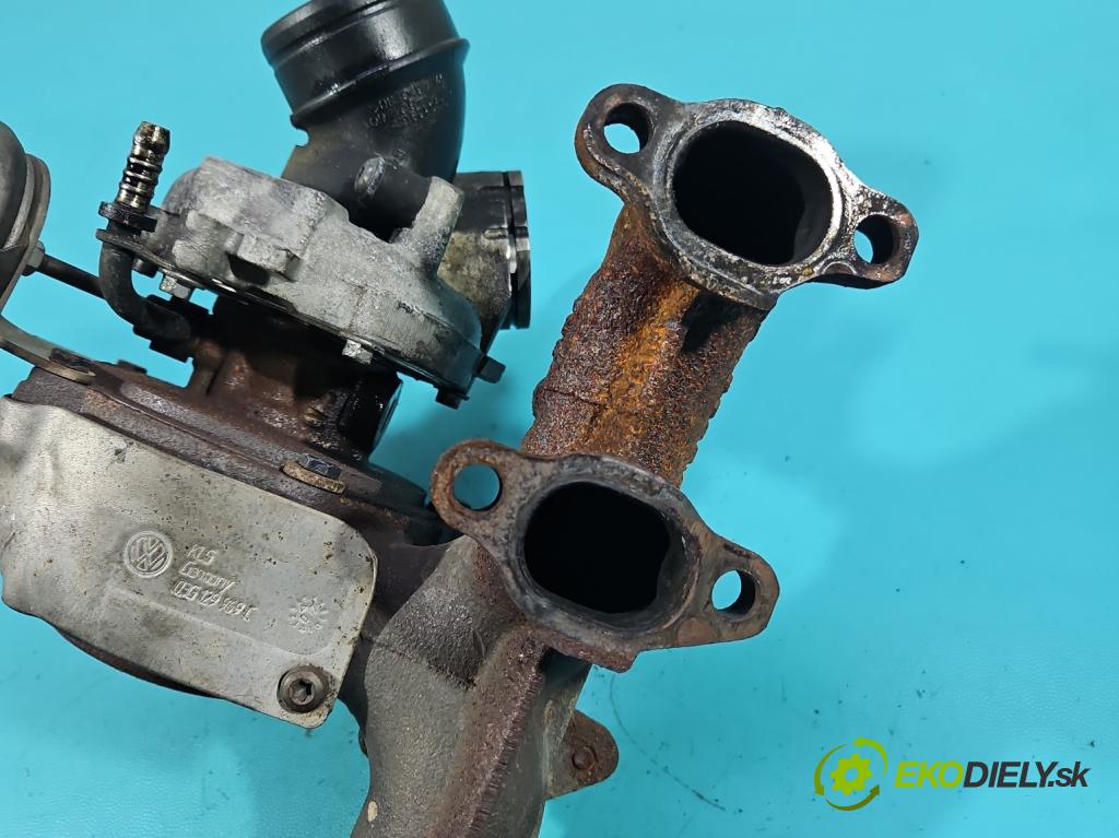 Seat Leon II 2005-2012 2.0 tdi 140 hp manual 103 kW 1968 cm3 5- Turbodmychadlo 765261-5 (Kompletní turbodmychadlo)