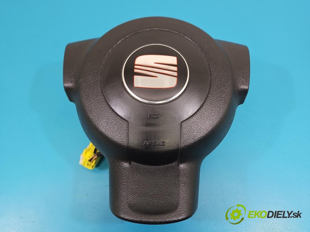 Seat Leon II 2005-2012 2.0 tdi 140 HP manual 103 kW 1968 cm3 5- airbag vzduch: Řidiči: (Airbag)