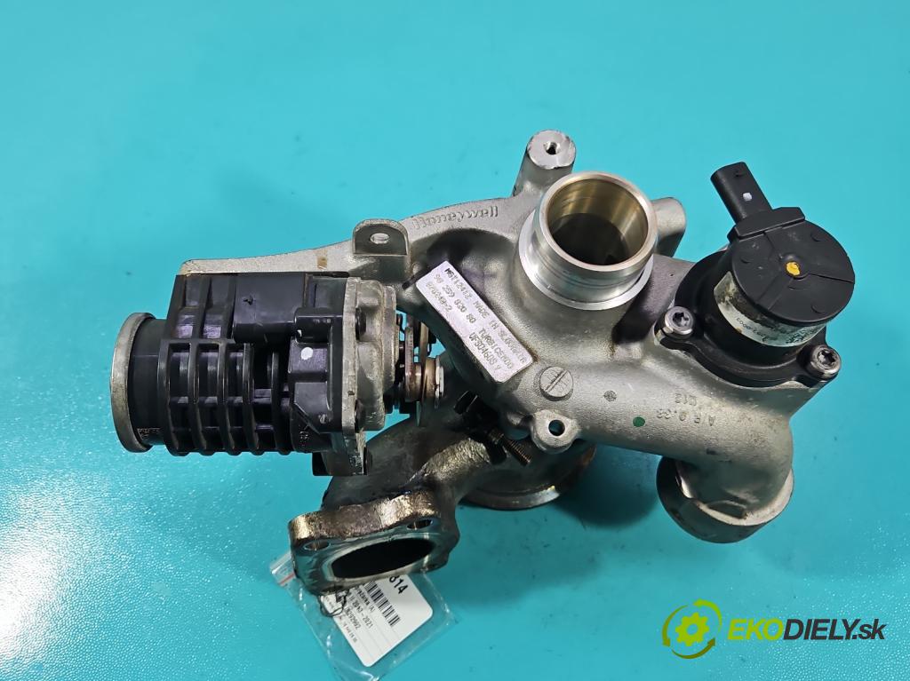 Peugeot 308 II 2013-2021 1.2 12V 110 HP manual 81 kW 1199 cm3 5- turbodúchadlo, turbo 870248-2 (Turbodúchadlo (kompletné))