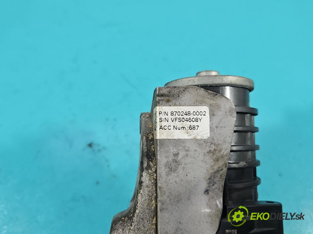 Peugeot 308 II 2013-2021 1.2 12V 110 HP manual 81 kW 1199 cm3 5- turbodúchadlo, turbo 870248-2 (Turbodúchadlo (kompletné))