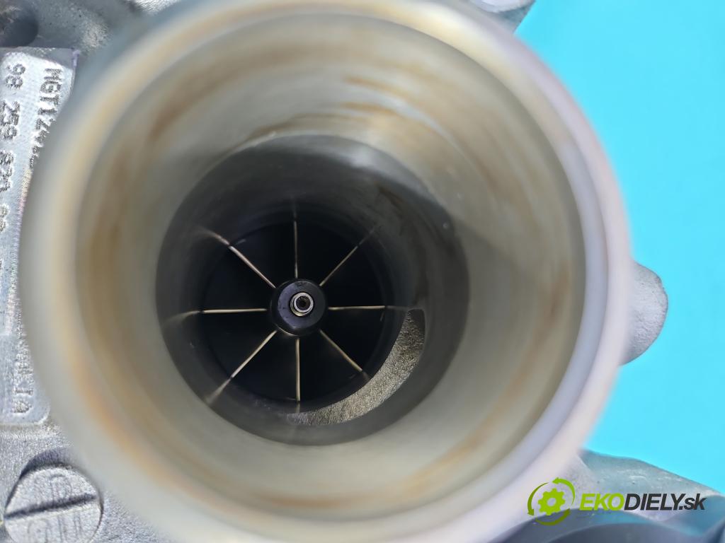 Peugeot 308 II 2013-2021 1.2 12V 110 HP manual 81 kW 1199 cm3 5- turbodúchadlo, turbo 870248-2 (Turbodúchadlo (kompletné))
