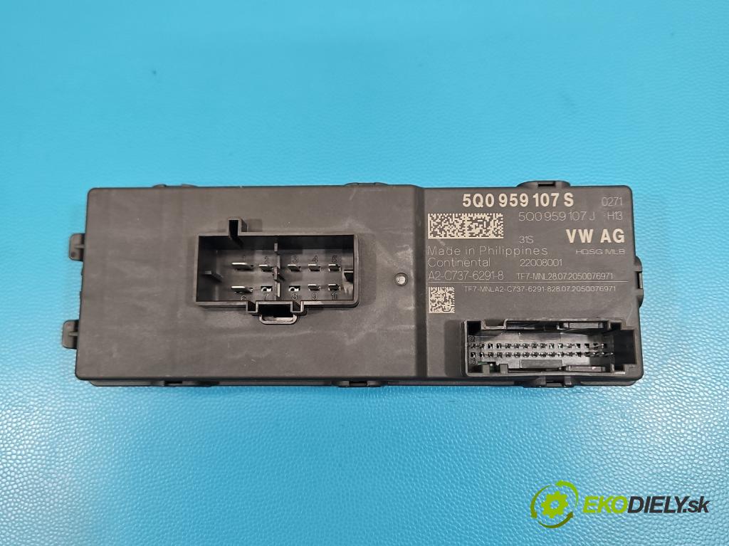 Vw Tiguan II 2016-2024 1.5 TSI 150 HP automatic 110 kW 1498 cm3 5- riadiaca jednotka ostatné 5Q0959107S