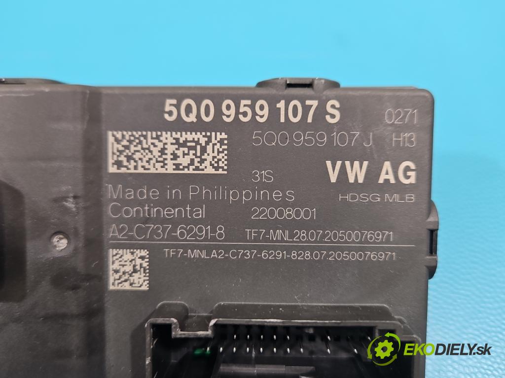 Vw Tiguan II 2016-2024 1.5 TSI 150 HP automatic 110 kW 1498 cm3 5- riadiaca jednotka ostatné 5Q0959107S