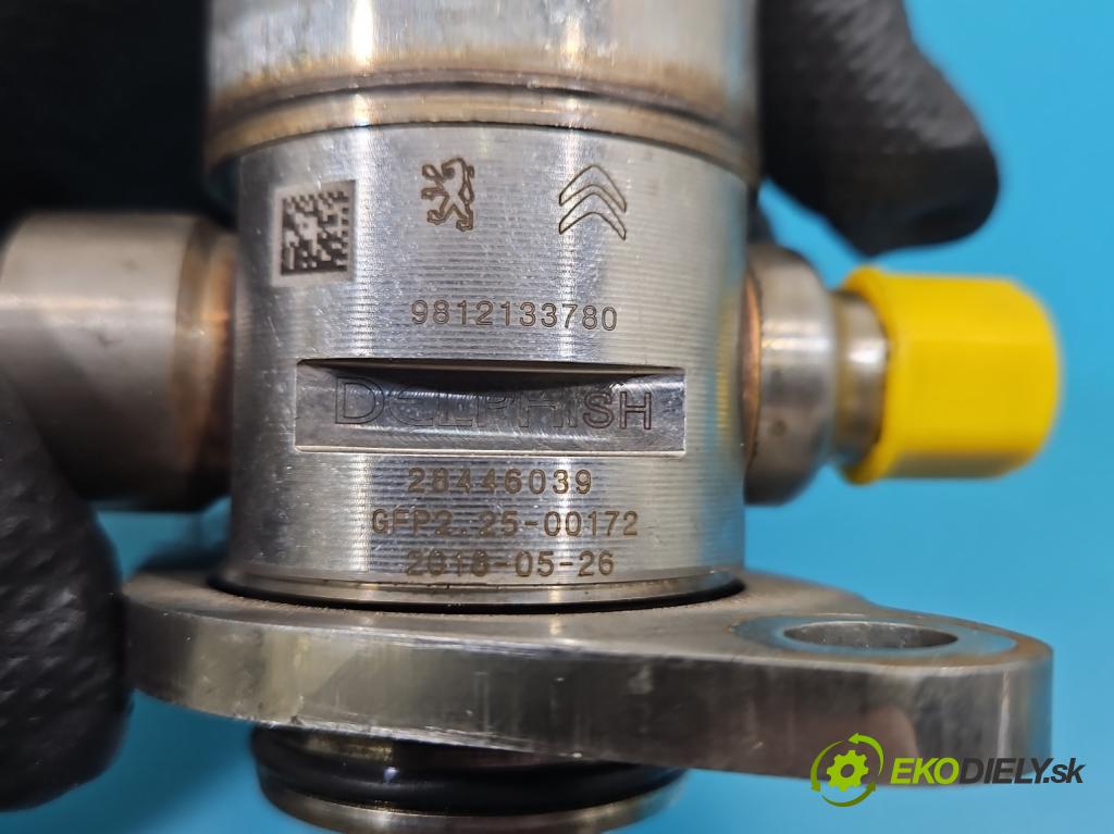 Peugeot 308 II 2013-2021 1.2 12V 110 HP manual 81 kW 1199 cm3 5- čerpadlo palivo 9812133780