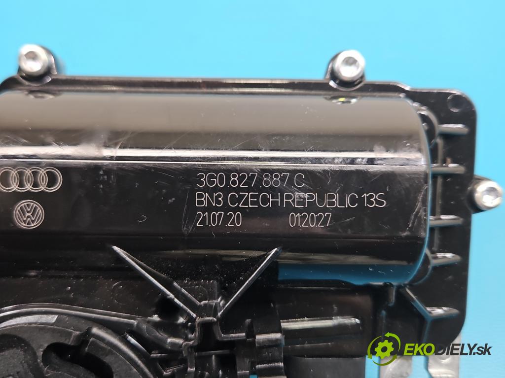 Vw Tiguan II 2016-2024 1.5 TSI 150 HP automatic 110 kW 1498 cm3 5- zámok kufrové dvere zadné 3G0827887C