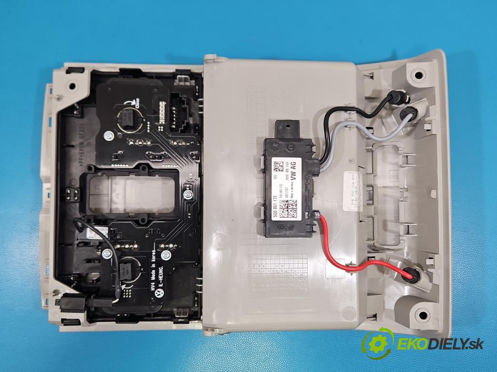 Vw Tiguan II 2016-2024 1.5 TSI 150 HP automatic 110 kW 1498 cm3 5- svetlo / reflektor interiéra 5Q0951172