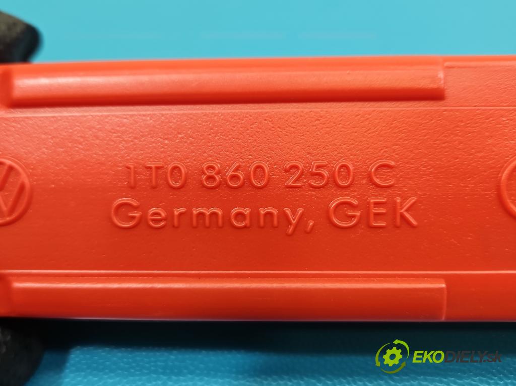 Vw Tiguan II 2016-2024 1.5 TSI 150 hp automatic 110 kW 1498 cm3 5- Trojúhelník upozorňující 1T0860250C