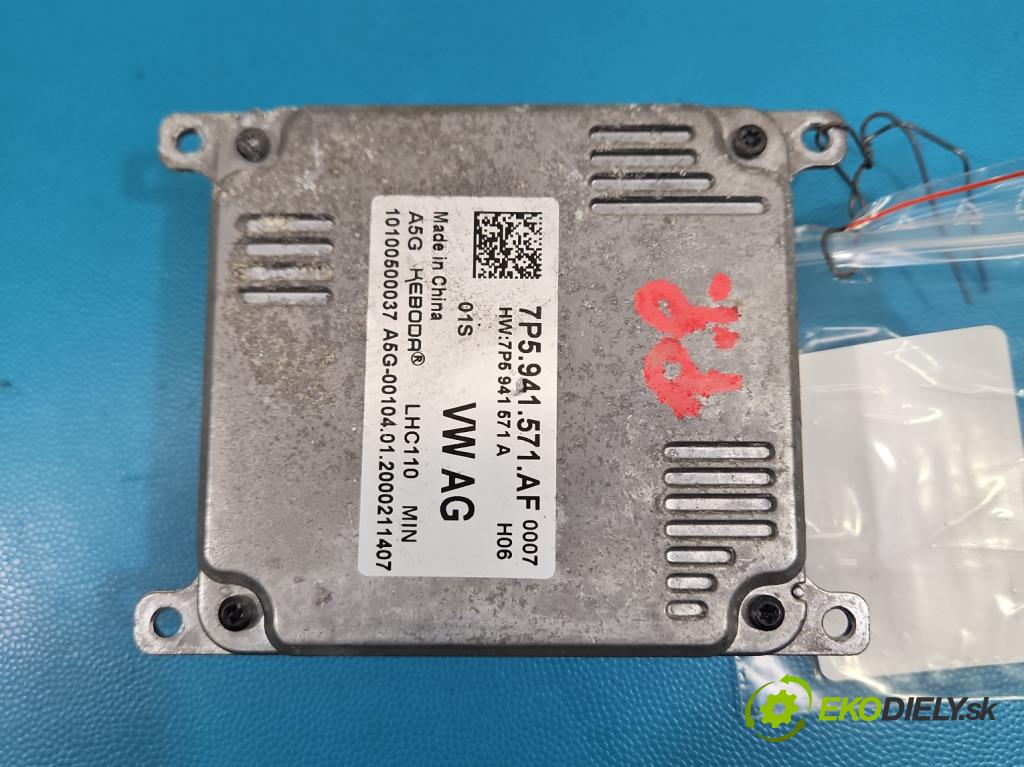 Vw Tiguan II 2016-2024 1.5 TSI 150 HP automatic 110 kW 1498 cm3 5- modul lampy: 7P5941571AF