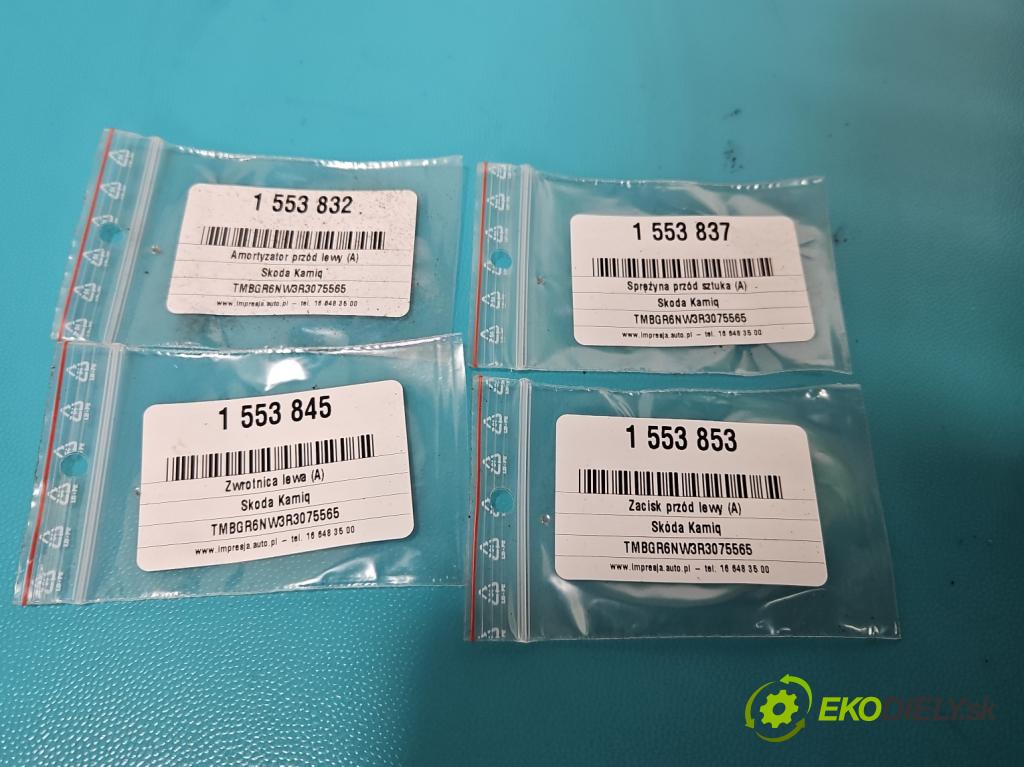 Skoda Kamiq 1.0 TSI 116 HP automatic 85 kW 999 cm3 5- brzdič predné ľavý  (Kľučka dverí ostatné)