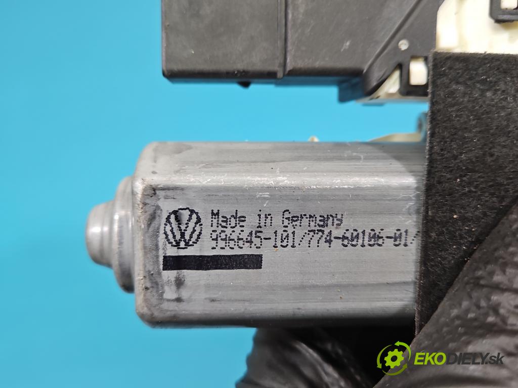 Seat Altea 1.6b 102 HP manual 75 kW 1595 cm3 5- mechanizmus okna zadné ľavý 5P0839461A