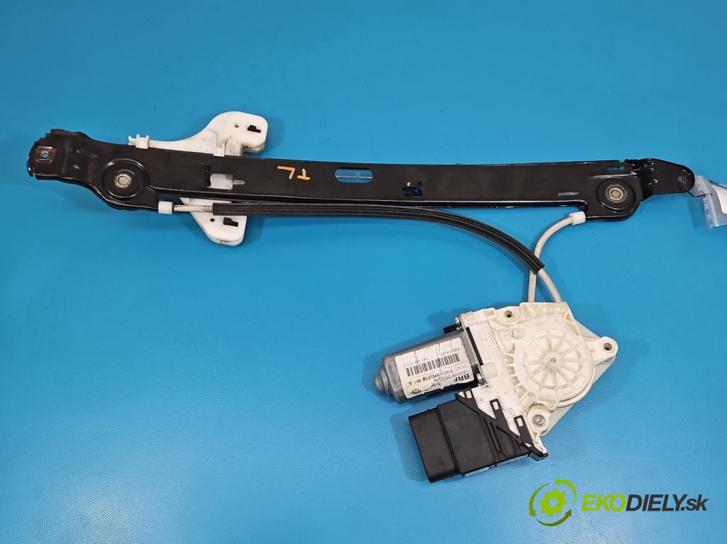 Seat Altea 1.6b 102 HP manual 75 kW 1595 cm3 5- mechanizmus okna zadné ľavý 5P0839461A