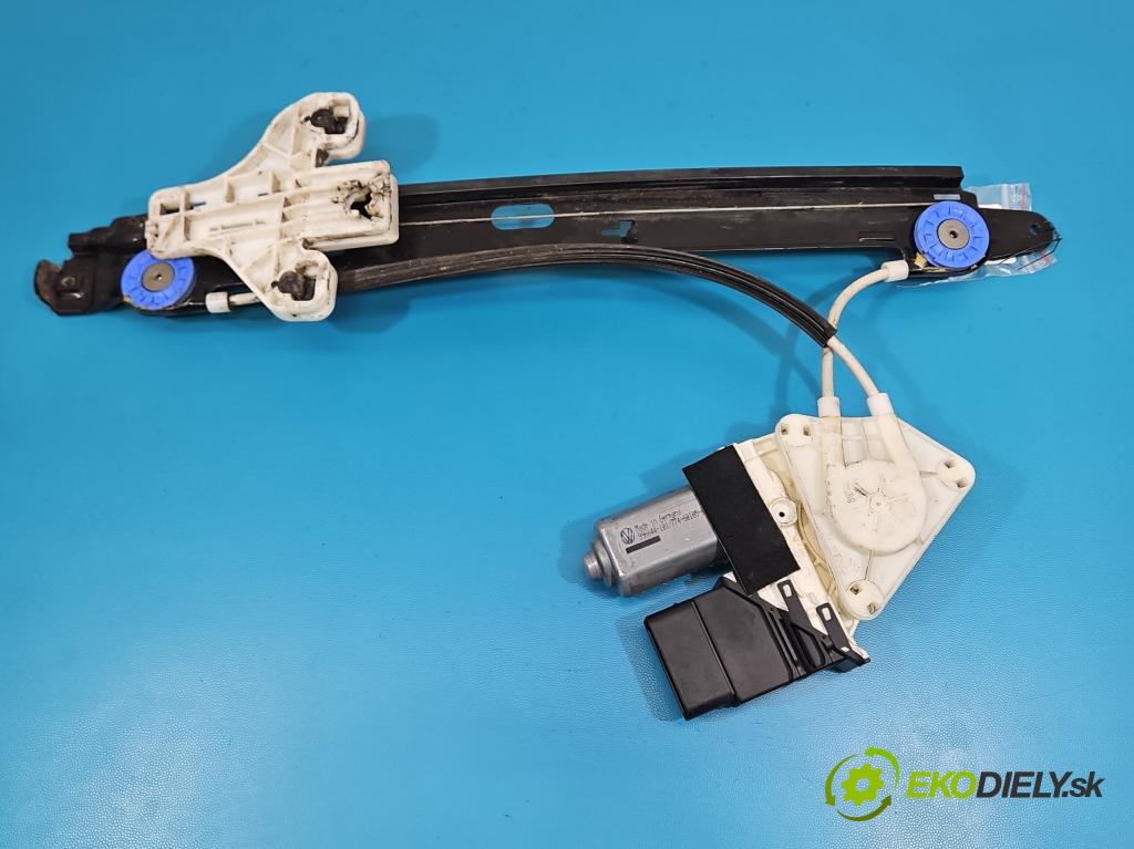 Seat Altea 1.6b 102 HP manual 75 kW 1595 cm3 5- mechanizmus okna zadné pravý 5P0839462A