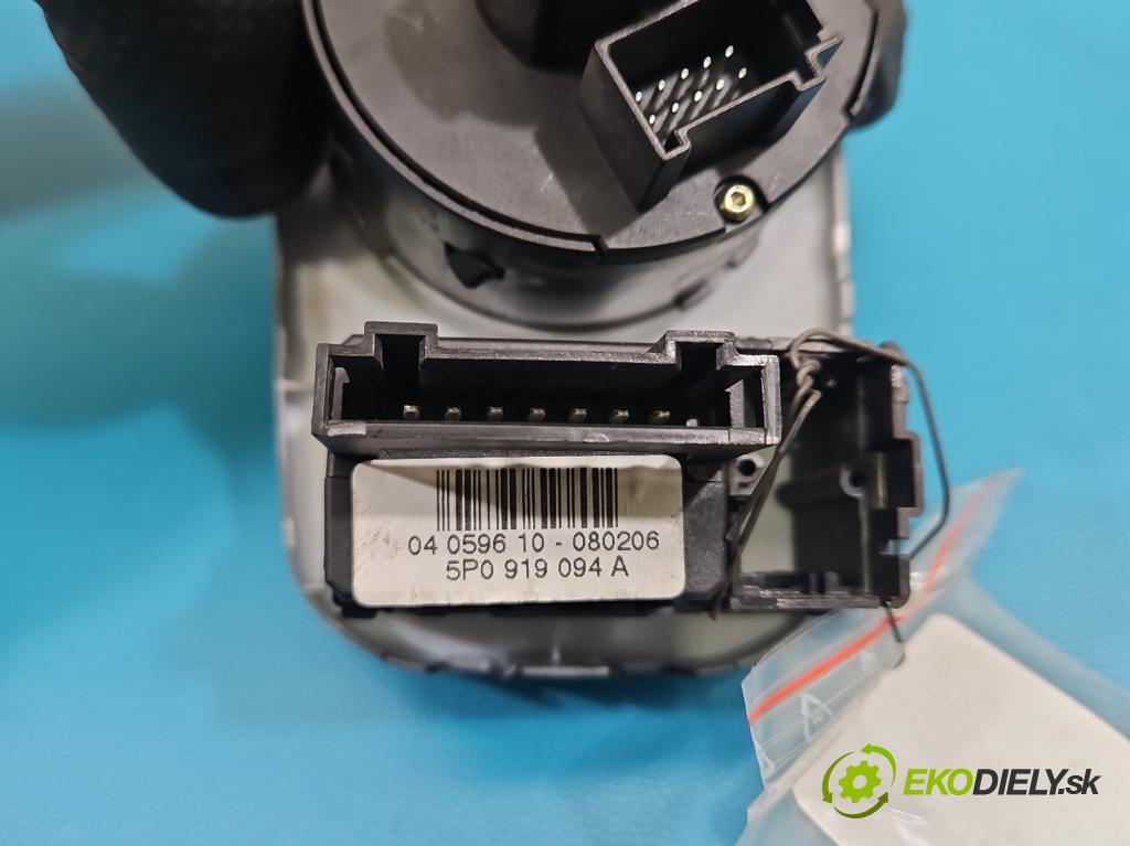 Seat Altea 1.6b 102 hp manual 75 kW 1595 cm3 5- Přepínač světel na deska: 5P1941431BS