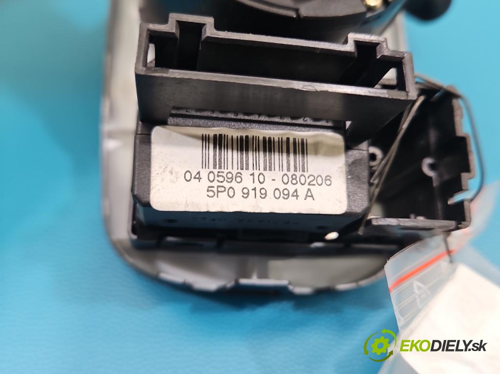 Seat Altea 1.6b 102 hp manual 75 kW 1595 cm3 5- Přepínač světel na deska: 5P1941431BS