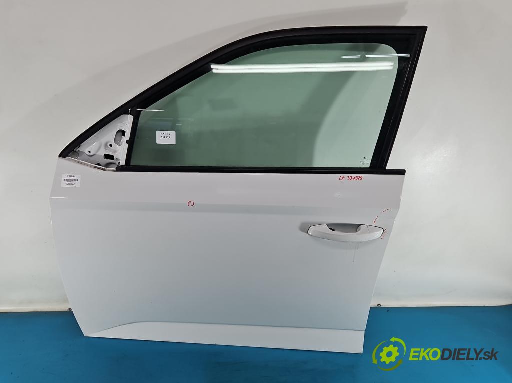 Skoda Fabia III 2014- 2021 1.0 TSI 95 HP manual 70 kW 999 cm3 5- dvere predné ľavé  (Kľučka dverí ostatné)