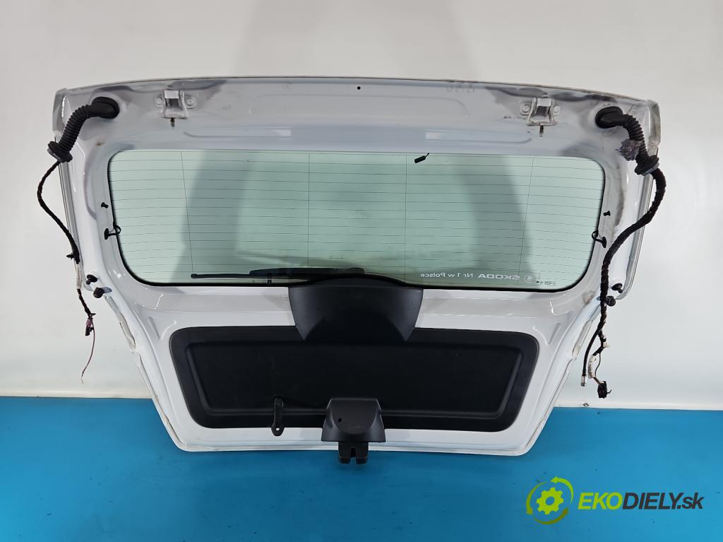 Skoda Fabia III 2014- 2021 1.0 TSI 95 hp manual 70 kW 999 cm3 5- zadní kufrové dveře  (Zadní kapota (kufr))
