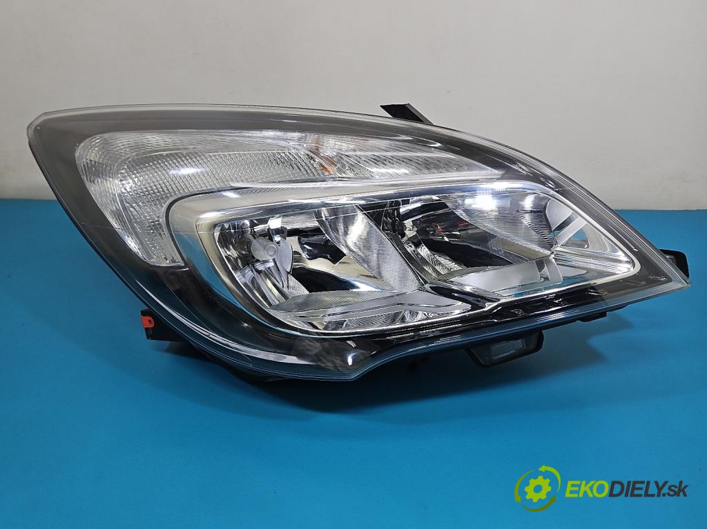Opel Meriva B 2010-2017 1.4 16V 101 hp manual 74 kW 1398 cm3 5- světlo pravý 13372320 (Pravé přední světlo)