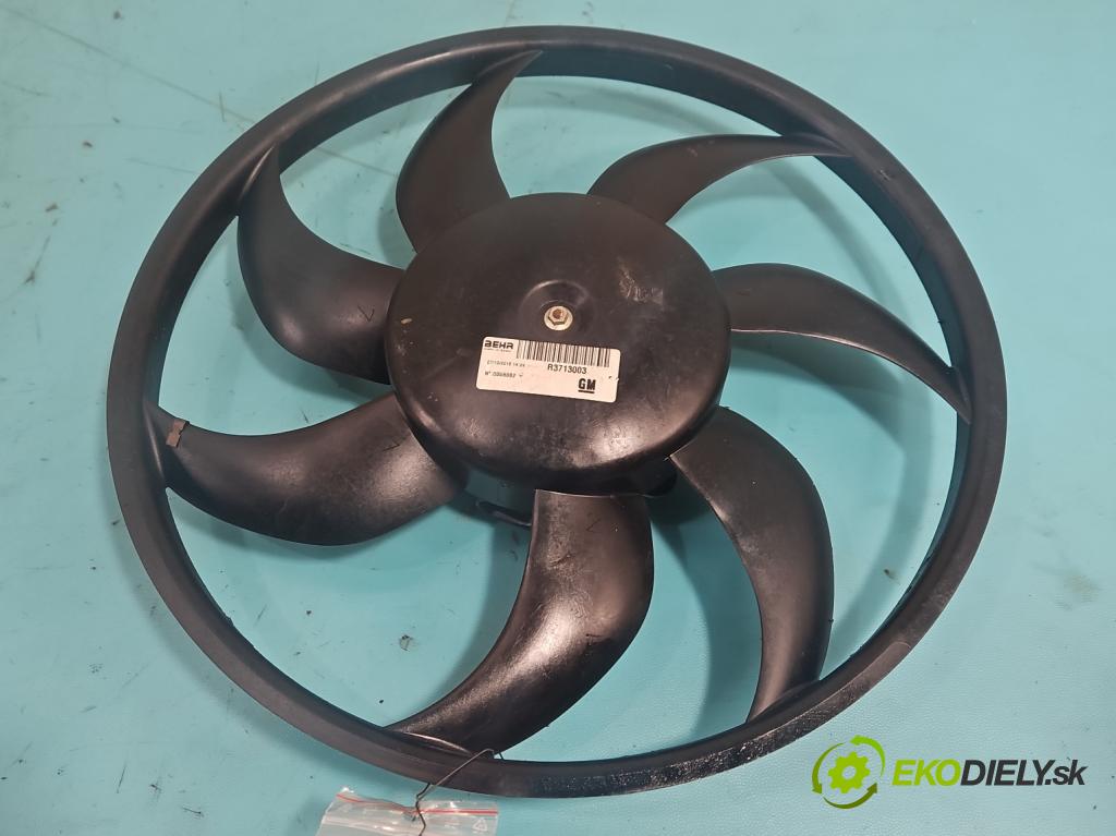 Opel Meriva B 2010-2017 1.4 16V 101 HP manual 74 kW 1398 cm3 5- Ventilátor chladiča A09101170G-H