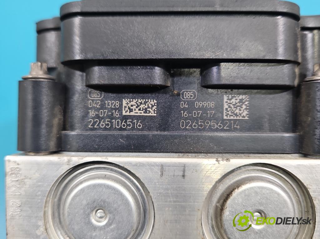 Fiat Ducato IV 2014- 2.3 jtd 131 HP manual 96 kW 2287 cm3 5- čerpadlo abs 0265260989 (Pumpa ABS)