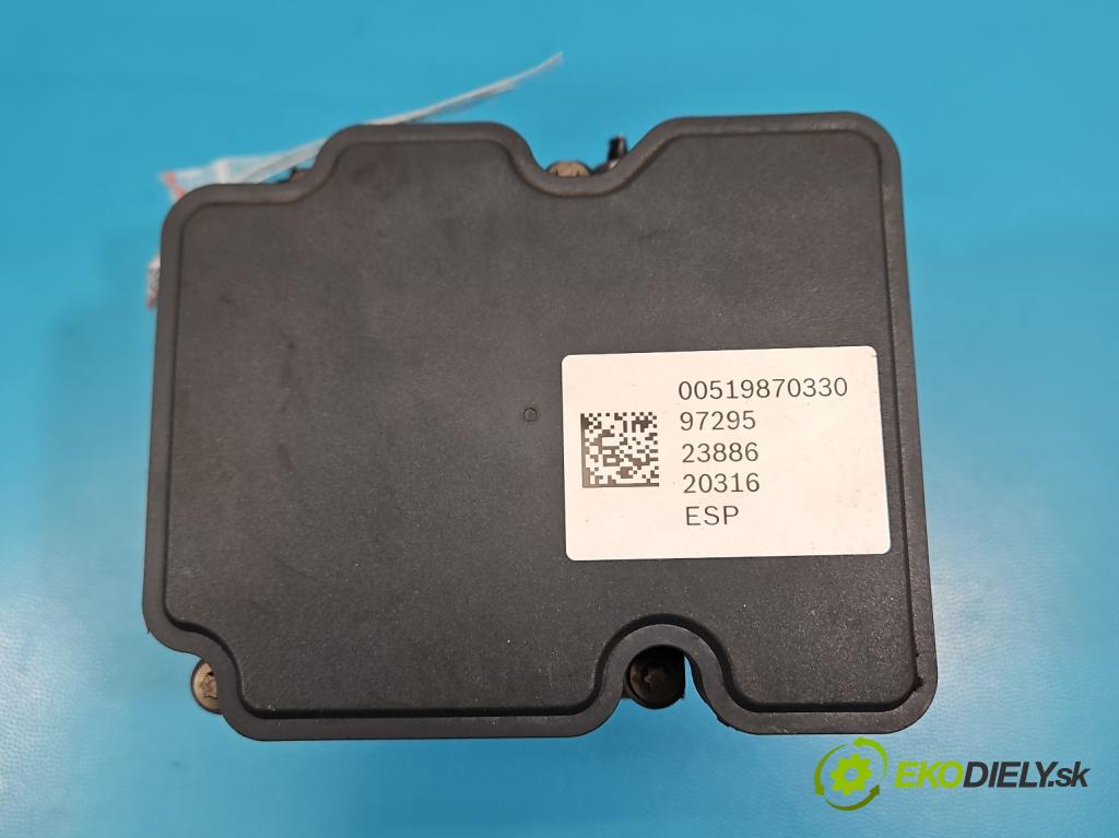 Fiat Ducato IV 2014- 2.3 jtd 131 HP manual 96 kW 2287 cm3 5- čerpadlo abs 0265260989 (Pumpa ABS)