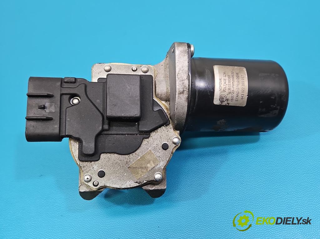 Fiat Ducato IV 2014- 2.3 jtd 131 hp manual 96 kW 2287 cm3 5- motor stěračů přední 1363338080