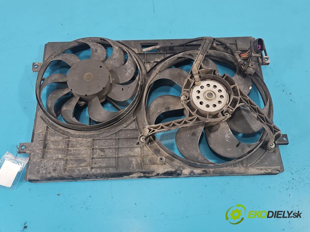 Skoda Fabia I 1999-2007 1.2 6V 54 HP manual 40 kW 1198 cm3 5- Ventilátor chladiča 6Q0121207F