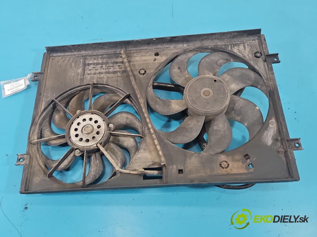 Skoda Fabia I 1999-2007 1.2 6V 54 HP manual 40 kW 1198 cm3 5- Ventilátor chladiča 6Q0121207F