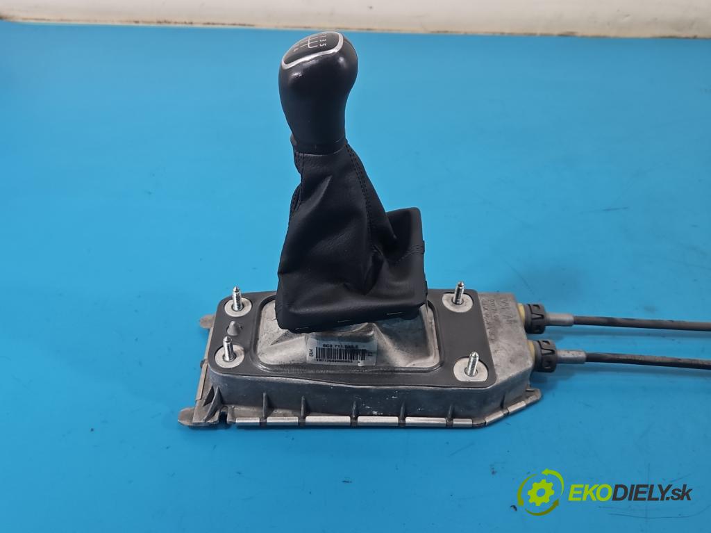 Skoda Fabia III 2014- 2021 1.0 TSI 95 hp manual 70 kW 999 cm3 5- kulisa změny stupňová 6C0711049F (Řadicí páka (kulisa) )