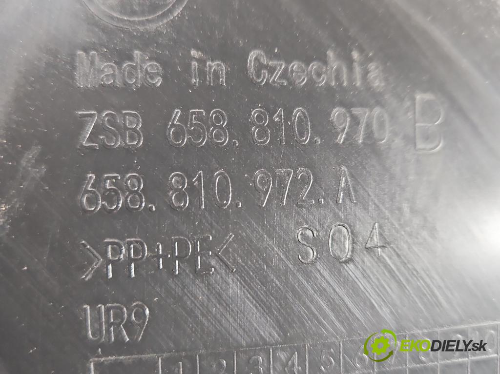 Skoda Kamiq 1.0 TSI 116 HP automatic 85 kW 999 cm3 5- Blatník: zadné pravé 658810972A