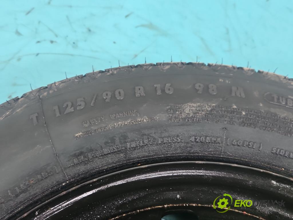 Mercedes A W169 2004-2012 2.0 cdi 140 HP manual 103 kW 1991 cm3 5- koleso rezervne 16"