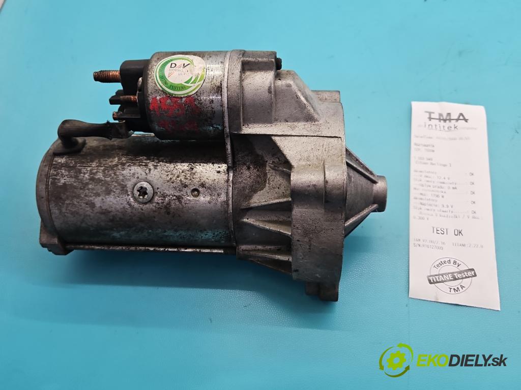 Citroen Berlingo I 1996-2008 2.0 hdi 90 HP manual 66 kW 1997 cm3 5- štartér  (Štartér)