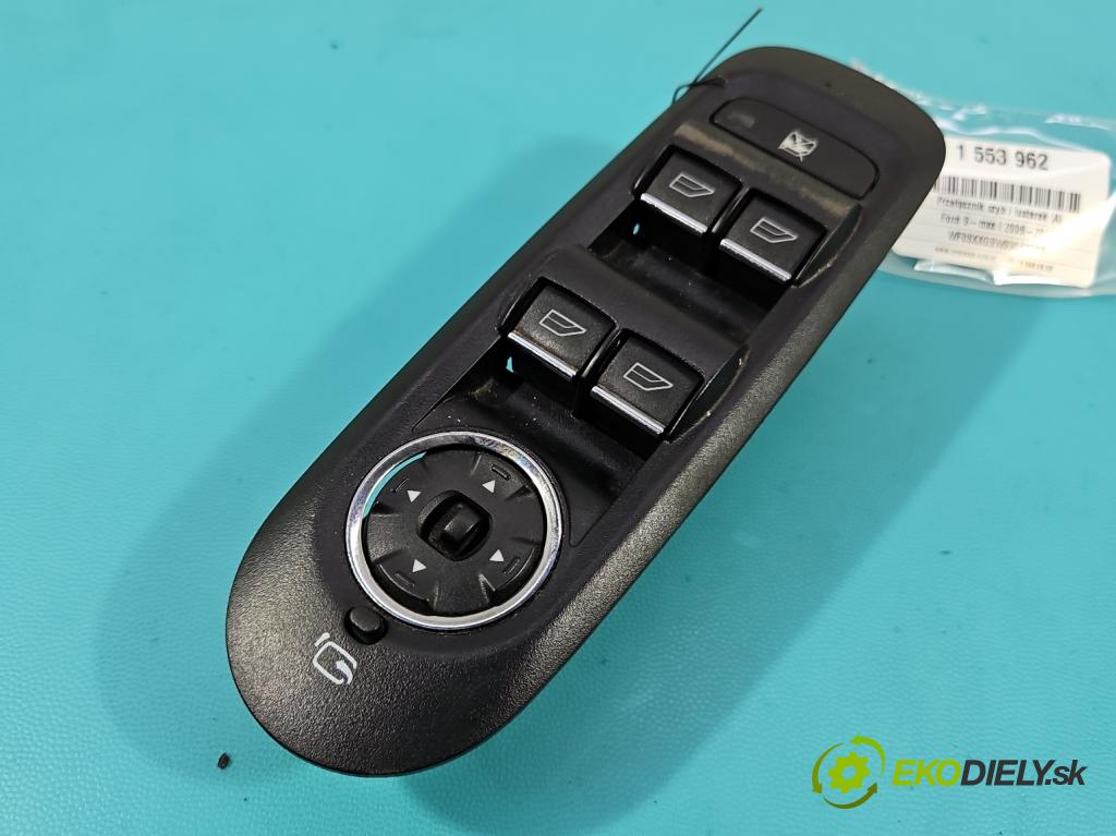 Ford S-max I 2006-2015 2.2 tdci 175 HP manual 129 kW 2179 cm3 5- prepínač okien spätných zrkadiel 7S7T-14A132-BC
