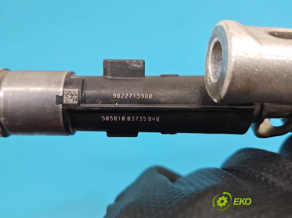 Peugeot 2008 I 2013-2019 1.2 12V 131 HP manual 96 kW 1199 cm3 5- vstrek 9822715980 (Vstrekovač paliva)