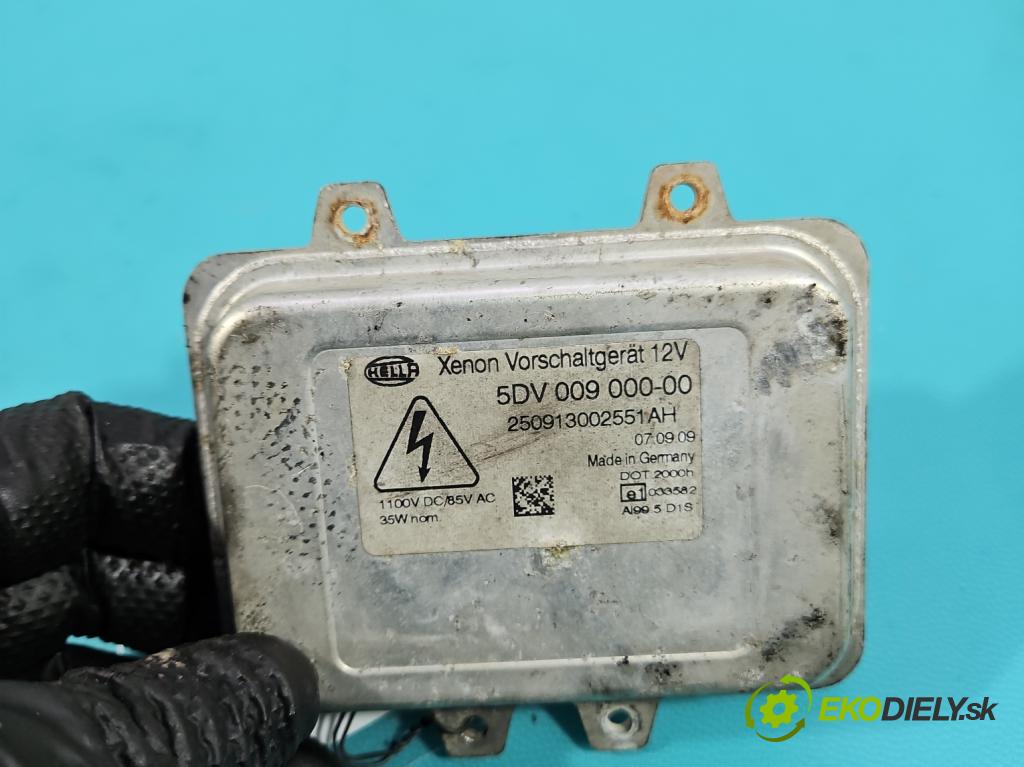 Ford S-max I 2006-2015 2.2 tdci 175 HP manual 129 kW 2179 cm3 5- střídač: xenon 5DV009000-00 (Riadiaca jednotka xenónu)