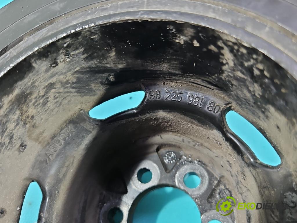 Peugeot 2008 I 2013-2019 1.2 12V 131 HP manual 96 kW 1199 cm3 5- koleso pás: hriadele kľukovej 9822598180