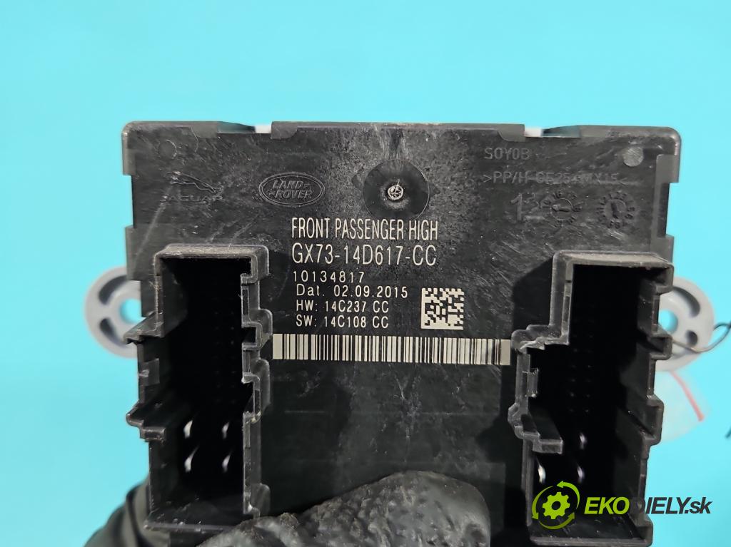 Jaguar XF II X260 2015- 3.0 V6 340KM: automatic 250 kW 2995 cm3 4- riadiaca jednotka ostatné GX73-14D617-CC