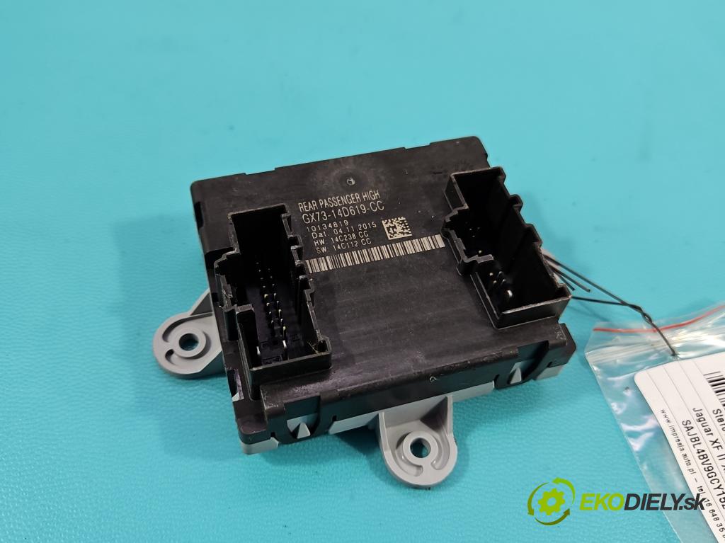 Jaguar XF II X260 2015- 3.0 V6 340KM: automatic 250 kW 2995 cm3 4- riadiaca jednotka ostatné GX73-14D619-CC