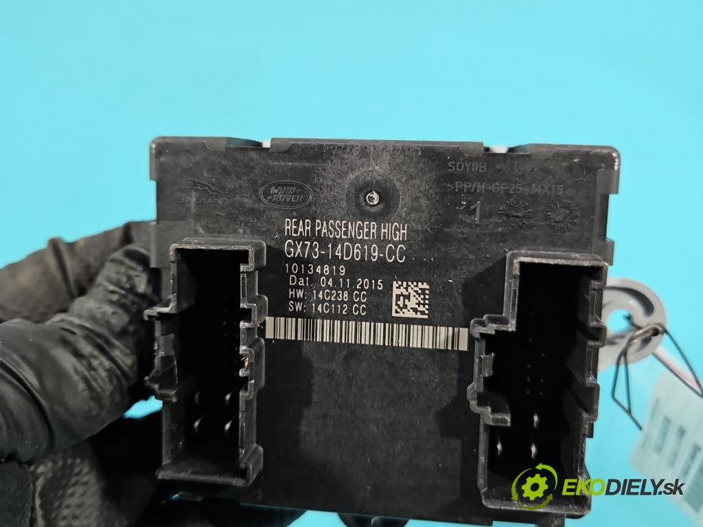 Jaguar XF II X260 2015- 3.0 V6 340KM: automatic 250 kW 2995 cm3 4- riadiaca jednotka ostatné GX73-14D619-CC