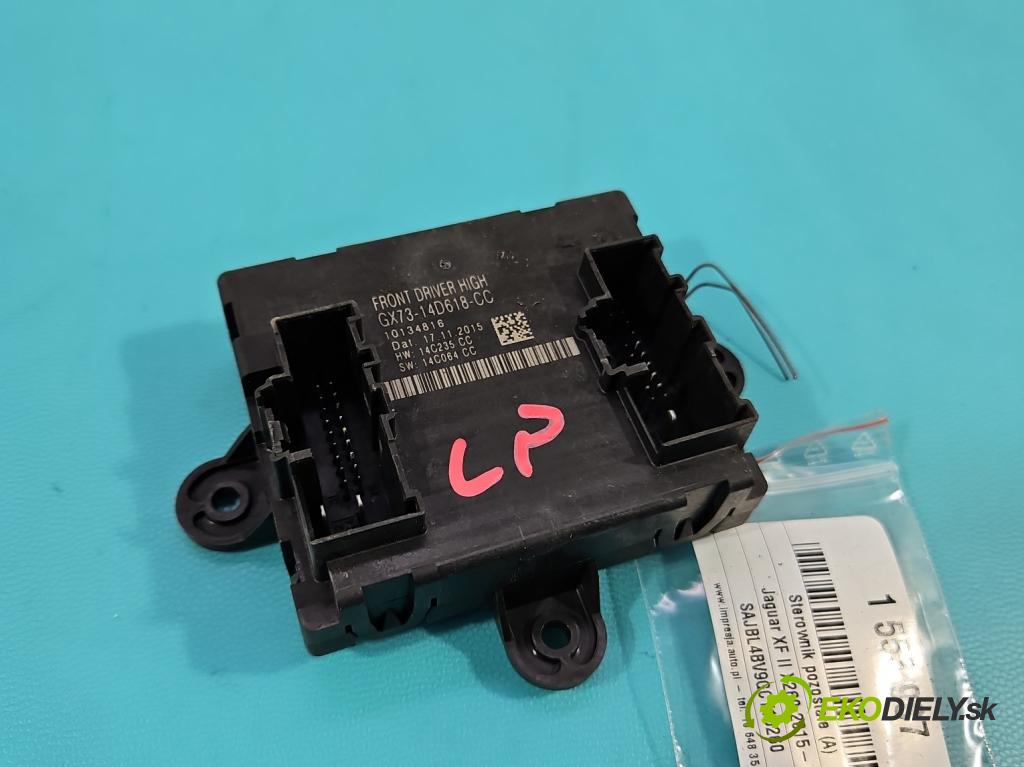 Jaguar XF II X260 2015- 3.0 V6 340KM: automatic 250 kW 2995 cm3 4- riadiaca jednotka ostatné GX73-14D618-CC