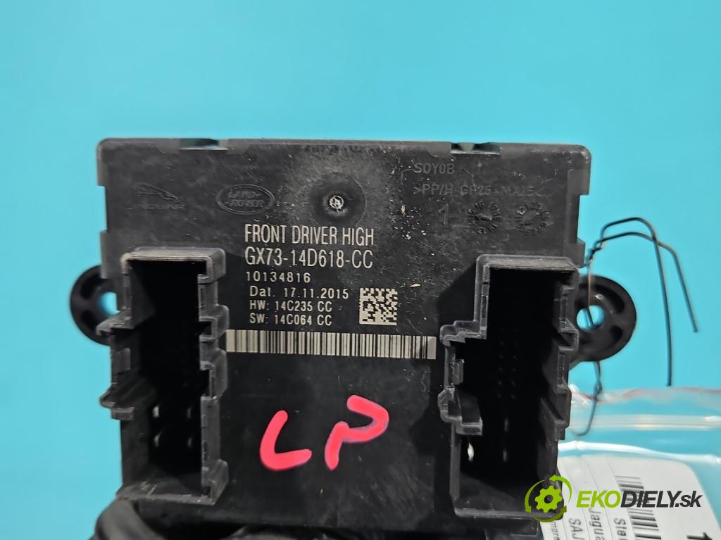 Jaguar XF II X260 2015- 3.0 V6 340KM: automatic 250 kW 2995 cm3 4- riadiaca jednotka ostatné GX73-14D618-CC