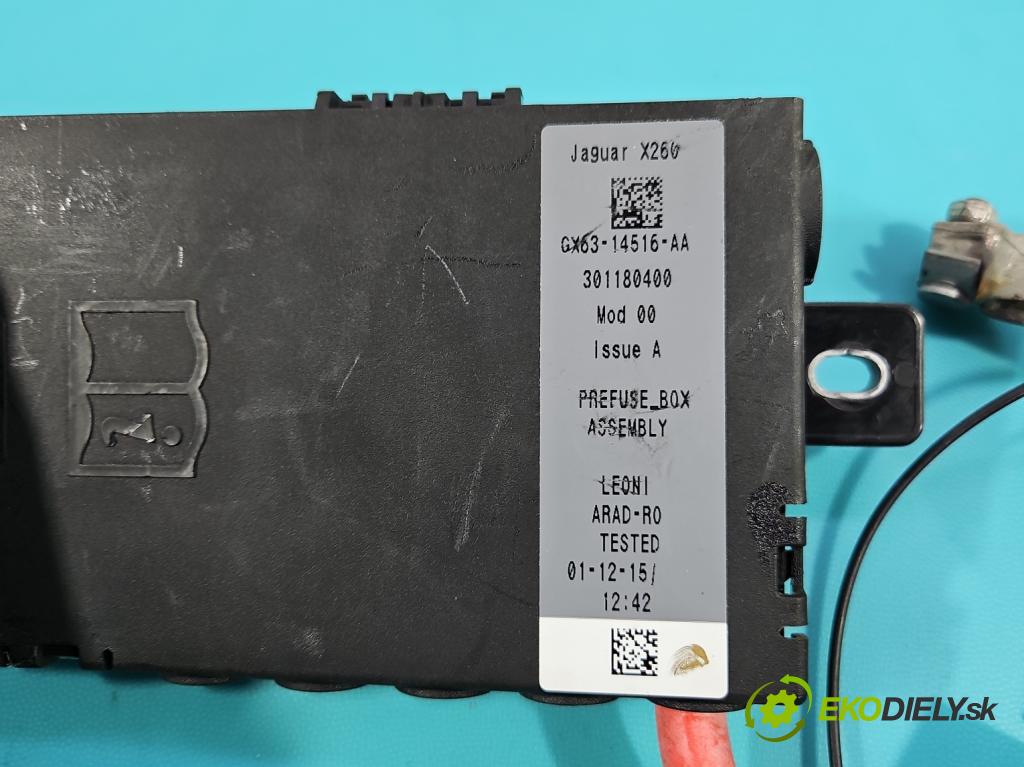 Jaguar XF II X260 2015- 3.0 V6 340KM: automatic 250 kW 2995 cm3 4- riadiaca jednotka ostatné GX63-14516-AA
