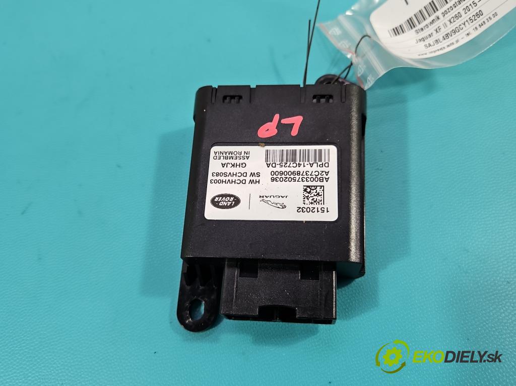 Jaguar XF II X260 2015- 3.0 V6 340KM: automatic 250 kW 2995 cm3 4- riadiaca jednotka ostatné DPLA-14C725-DA