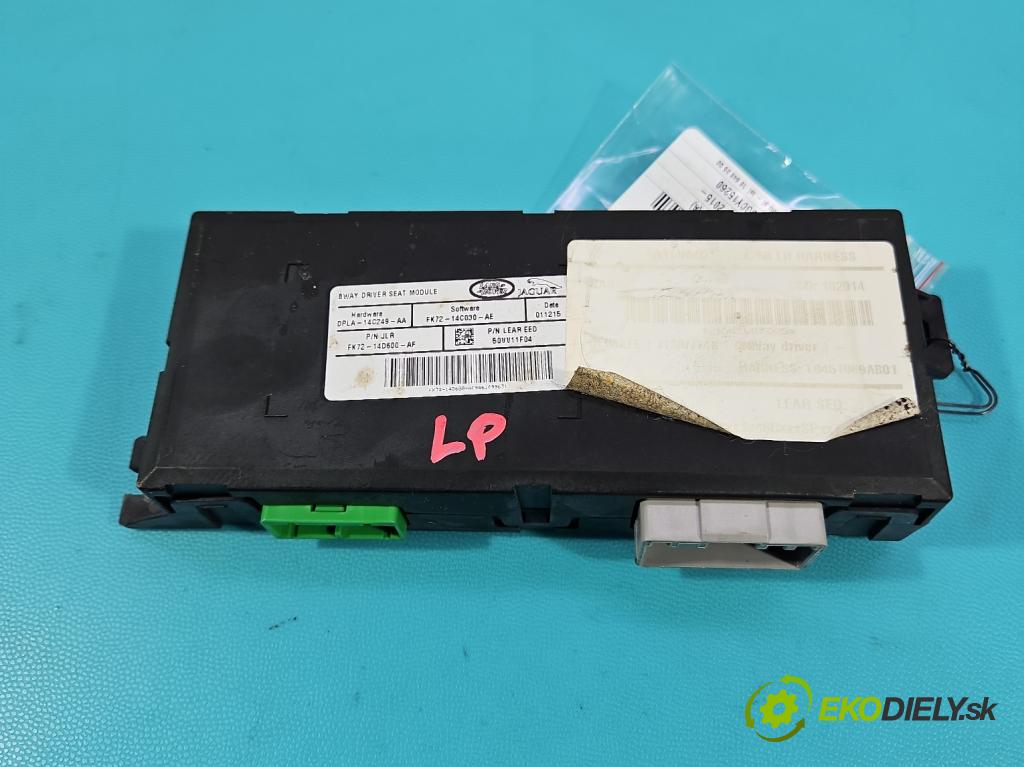 Jaguar XF II X260 2015- 3.0 V6 340KM: automatic 250 kW 2995 cm3 4- riadiaca jednotka ostatné DPLA-14C249-AA