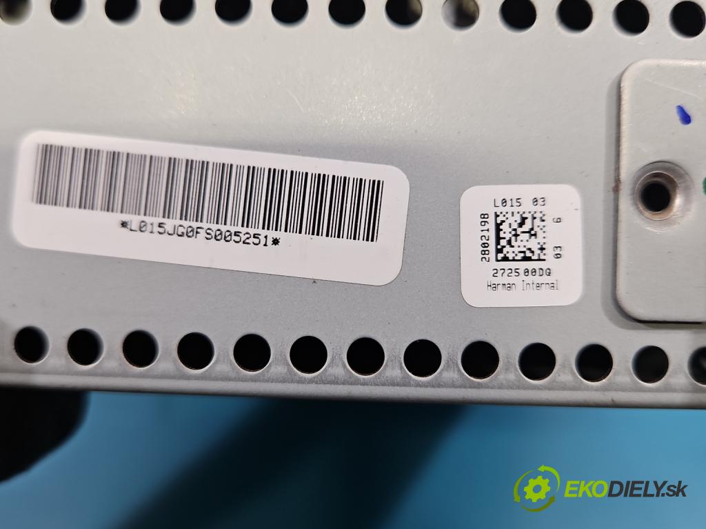 Jaguar XF II X260 2015- 3.0 V6 340KM: automatic 250 kW 2995 cm3 4- Radio originál GX63-18K812-DG