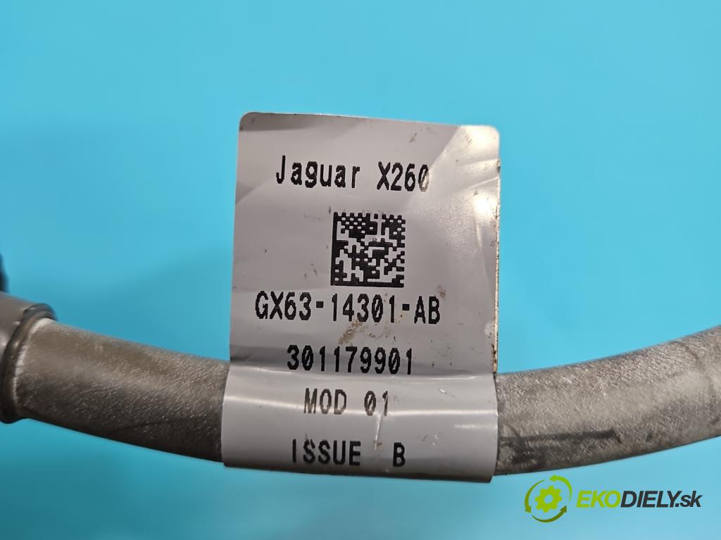 Jaguar XF II X260 2015- 3.0 V6 340KM: automatic 250 kW 2995 cm3 4- kontakt mínus: GX63-14301-AB