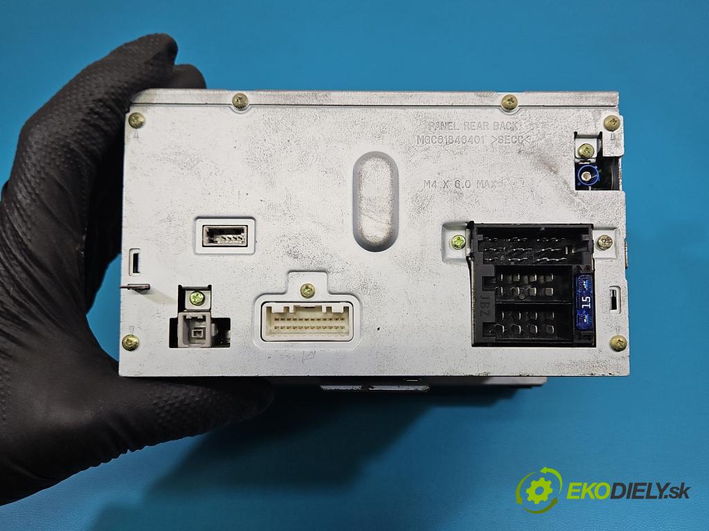 Kia Sportage III 2010-2015 2.0 crdi 136 HP automatic 100 kW 1995 cm3 5- Radio originál 96560-3U500WK