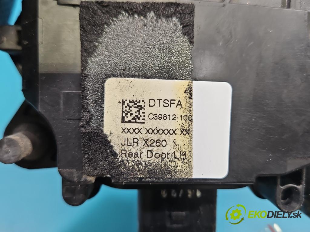 Jaguar XF II X260 2015- 3.0 V6 340KM: automatic 250 kW 2995 cm3 4- zámok zadné ľavý C39812-100