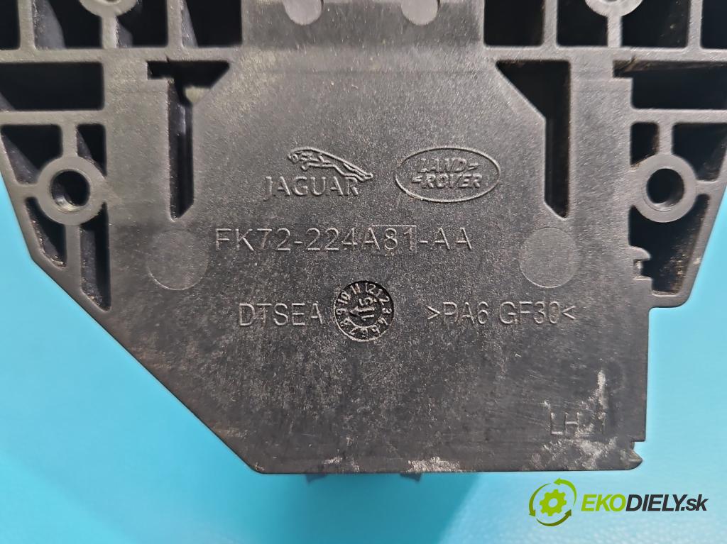 Jaguar XF II X260 2015- 3.0 V6 340KM: automatic 250 kW 2995 cm3 4- rukoväť predné ľavé mimo: FK72-224A81-AA (Kľučka dverí vonkajšia predná ľavá)