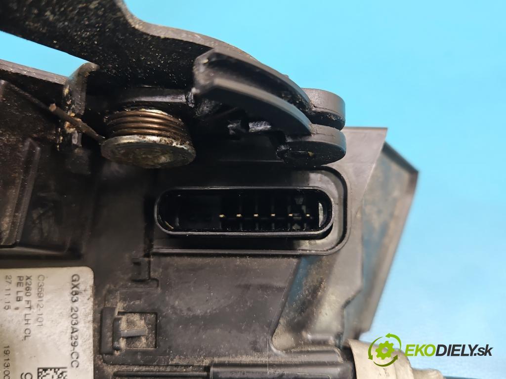 Jaguar XF II X260 2015- 3.0 V6 340KM: automatic 250 kW 2995 cm3 4- zámok predné ľavý GX63-203A29-CC