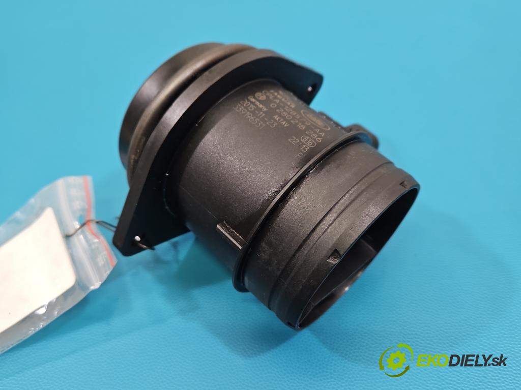 Jaguar XF II X260 2015- 3.0 V6 340KM: automatic 250 kW 2995 cm3 4- průtokoměr: 0280218286 (Váha vzduchu)